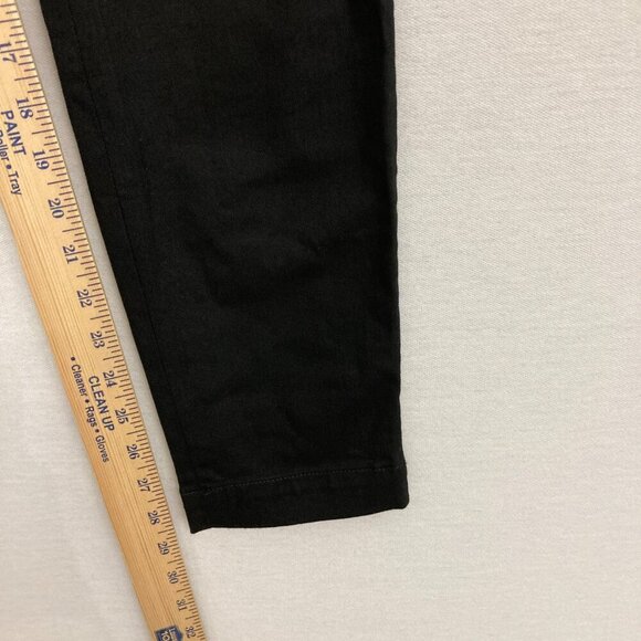 New J. Crew Black Dannie Stretch Zip Back Slim Pants size 8 - Picture 7 of 9